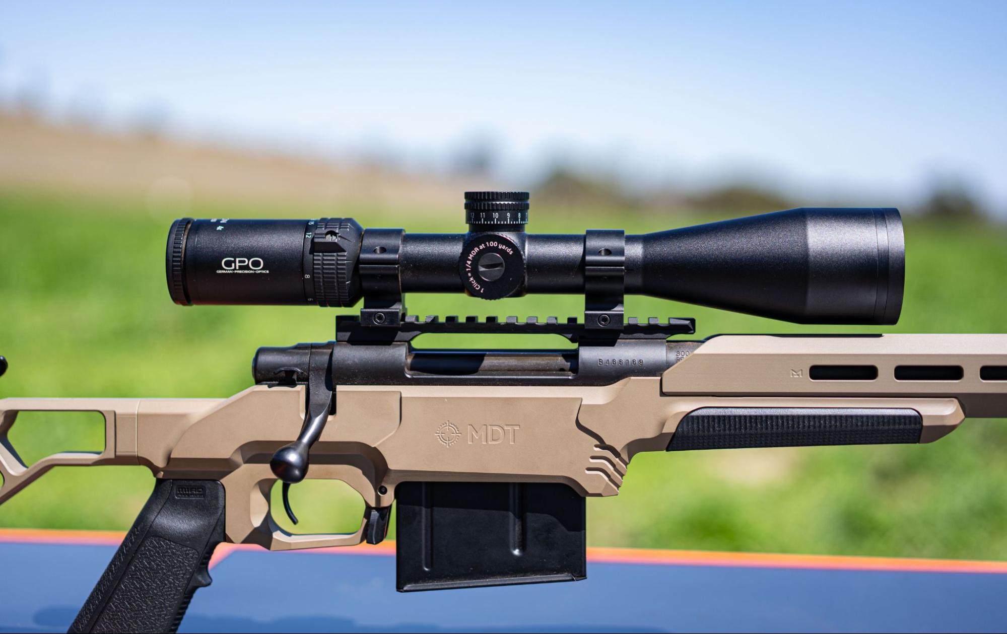 GPO Gun and Scope in nature